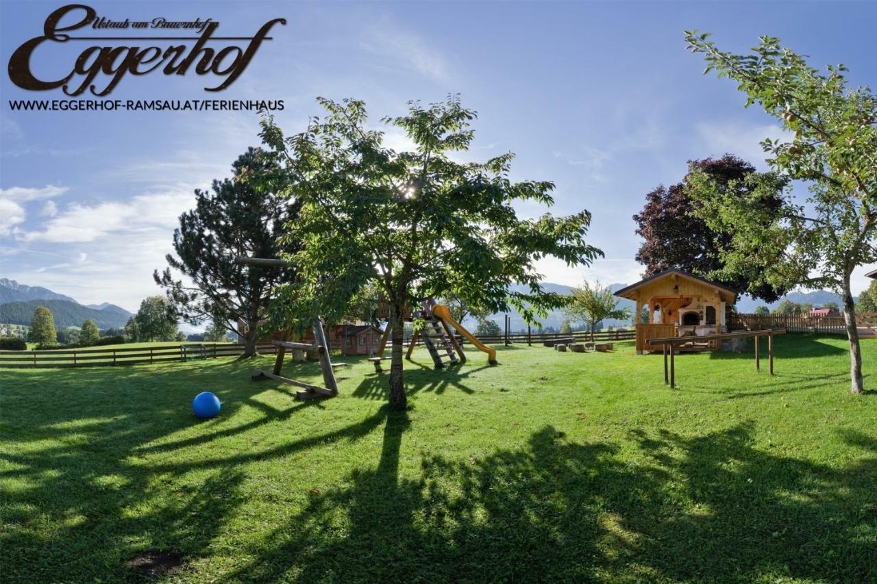 Eggerhof - Ferienhaus ラムサウ・アム・ダッハシュタイン エクステリア 写真