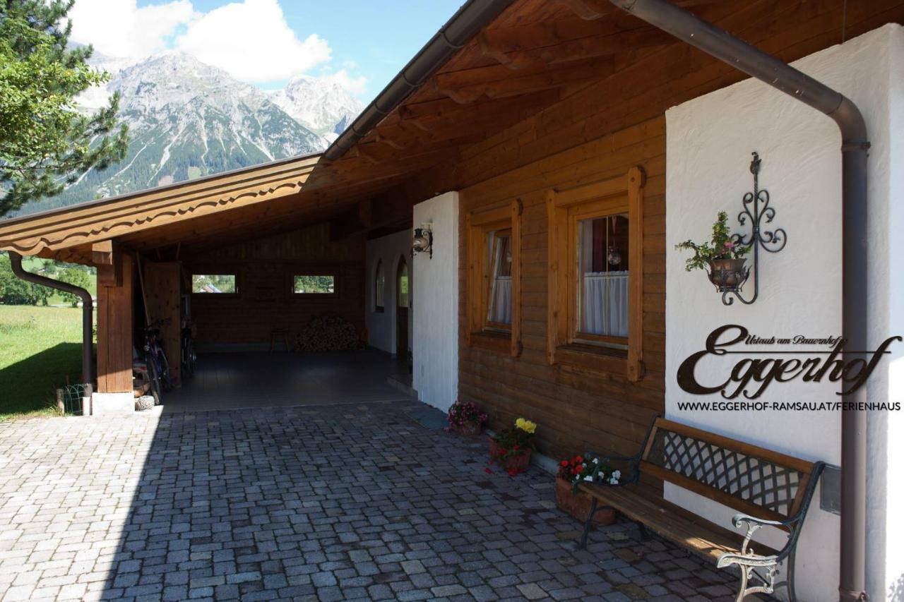 Eggerhof - Ferienhaus ラムサウ・アム・ダッハシュタイン エクステリア 写真