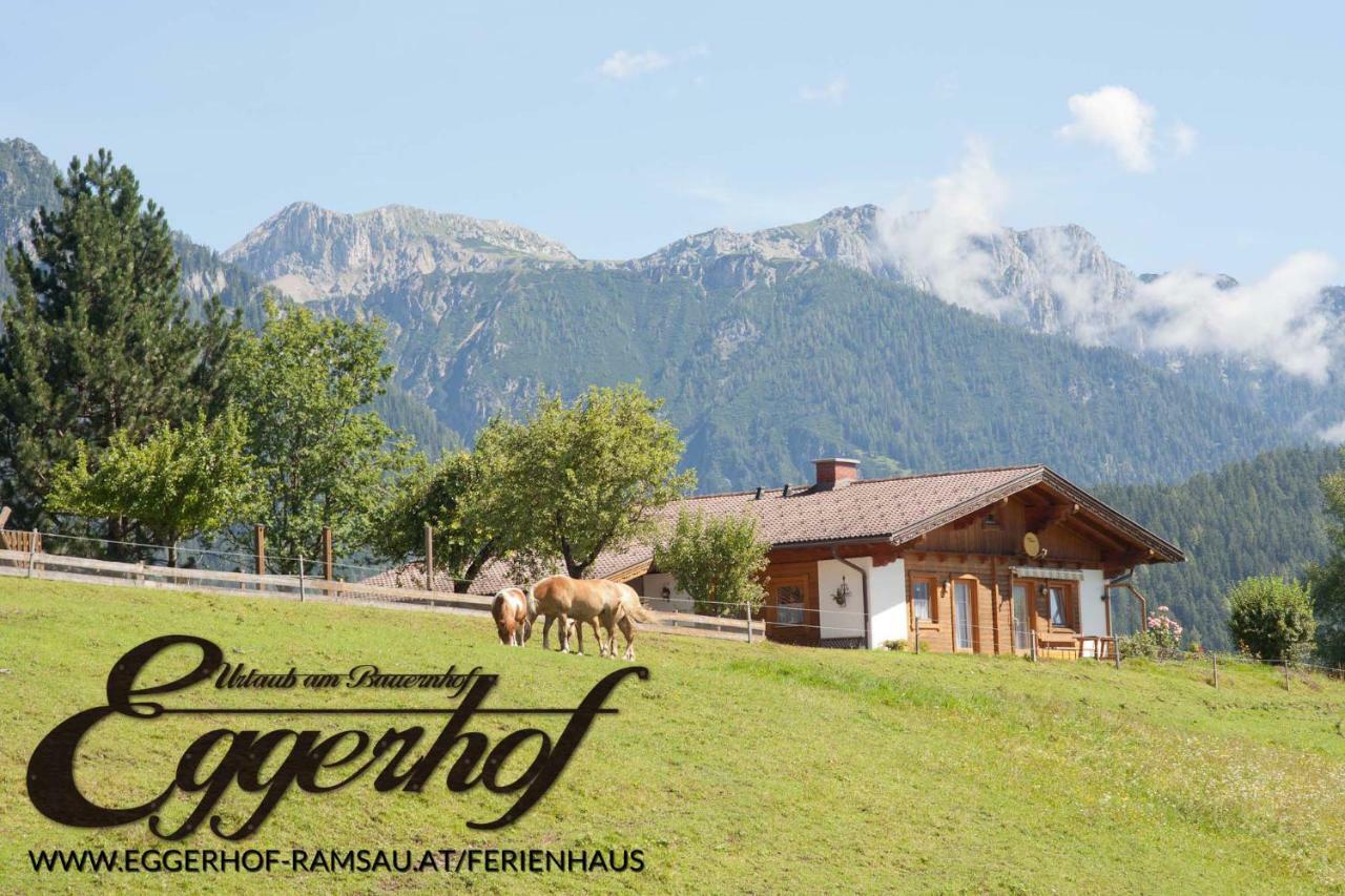 Eggerhof - Ferienhaus ラムサウ・アム・ダッハシュタイン エクステリア 写真